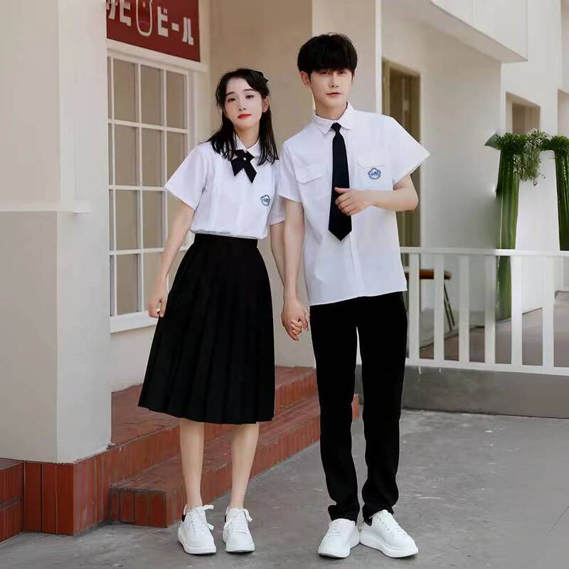 Class uniform Secondary High School student summer college style junior high school student graduation chorus suit School uniform suit Class uniform Secondary High School student summer college style junior high school student graduation chorus suit School uniform suit