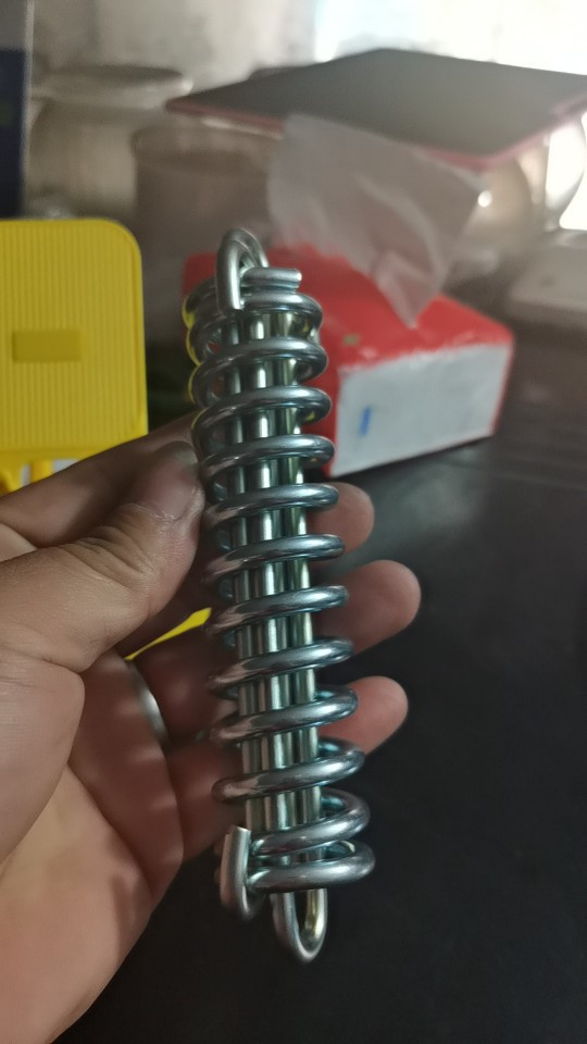 厂家供应异形弹簧 宠物牵引绳缓冲不锈钢拉伸狗链弹簧