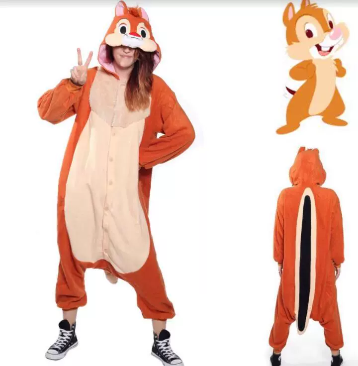 [Японская оригинальная версия Rilakkuma Kigurumi взрослый комбинезон пижама Мишка-падер]