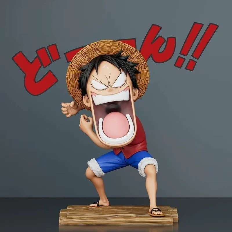 Фигурка (One Piece) «Голодная троица» — Луффи, Санжи, Зоро, коллекционная статуэтка, набор из 3 штук