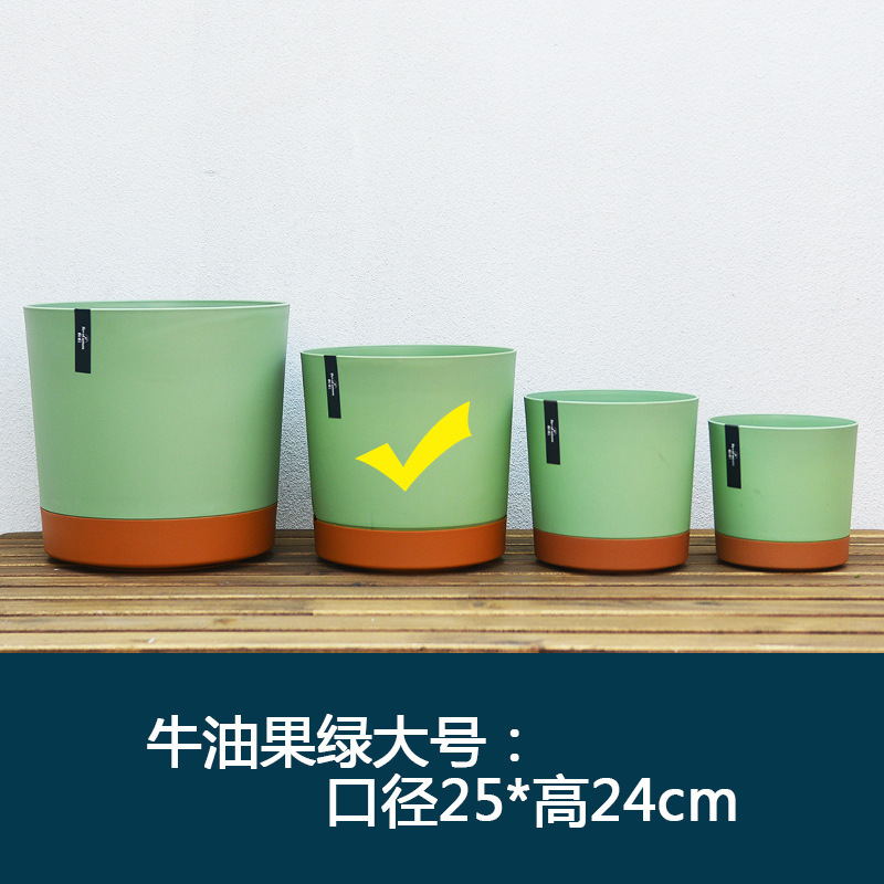 厚いプラスチックの樹脂の植木鉢の白い多肉の緑のロリの刺繍のボールの胡蝶の蘭の大きいサイズの鉢は北欧を載せて簡単に根っこを防ぎます。|undefined