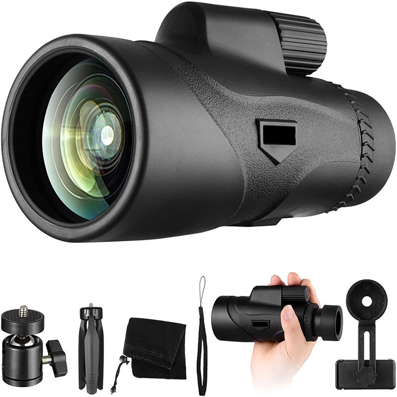 私模新款大目镜HD12x50单筒望远镜户外出行高清成像微光夜视 批发