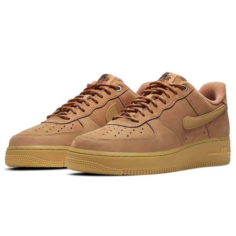 Original Af Air Force One Wheat-Colored Low-Top Sports Casual Shoes for Men and Women, Wheat Yellow Sneakers Cj9179-200 Original Af Air Force One Wheat-Colored Low-Top Sports Casual Shoes for Men and Women, Wheat Yellow Sneakers Cj9179-200