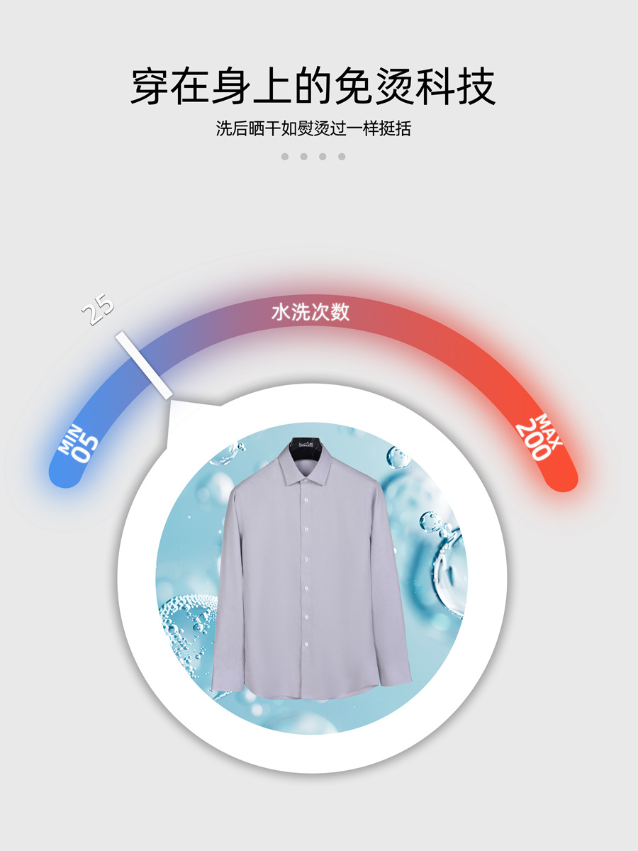 230 camisas blancas de hombre de mangas largas de algodón DP prendas de vestir sin escaldar camisa blanca de alto nivel de hombre de negocios de alta calidad