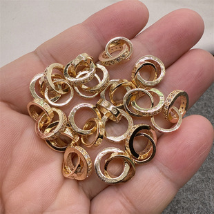 diy�Ʒ����18K��ɫ���p�h�B�Ӹ���r���ִ�ˮ��������]��Ȧ