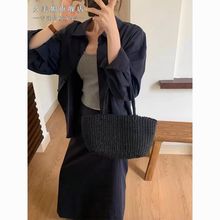 韩版休闲衬衫套装裙女春秋搭配一整套感长袖上衣半身裙两件套