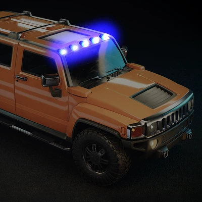 Other lights, Solar Warning Light for Trucks