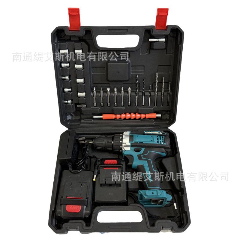 DW multifuncional de doble velocidad de litio recargable taladro eléctrico de impacto taladro de mano destornillador de litio taladro eléctrico