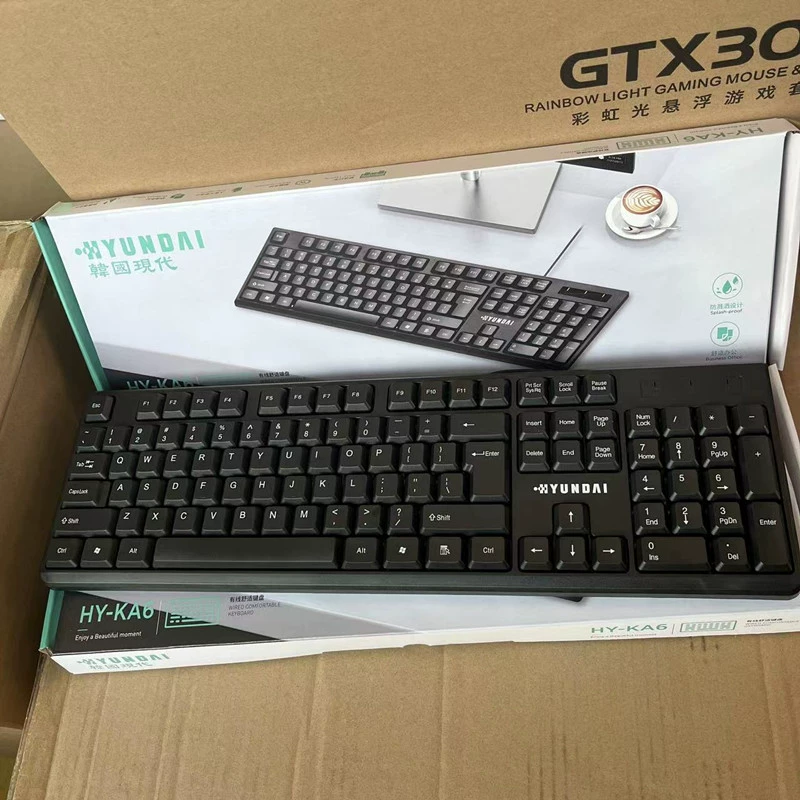 Modern set, laptop for office, handheld universal keyboard, business version