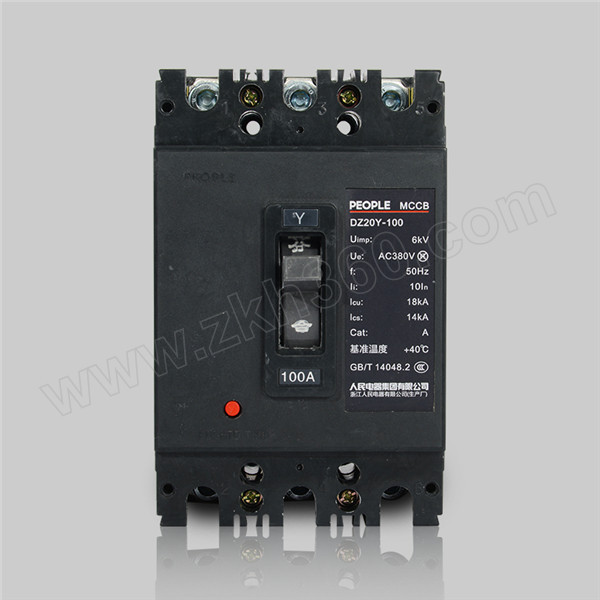 PEOPLE/人民电器 DZ20Y系列塑壳断路器 DZ20Y-225/33002 160A 1只