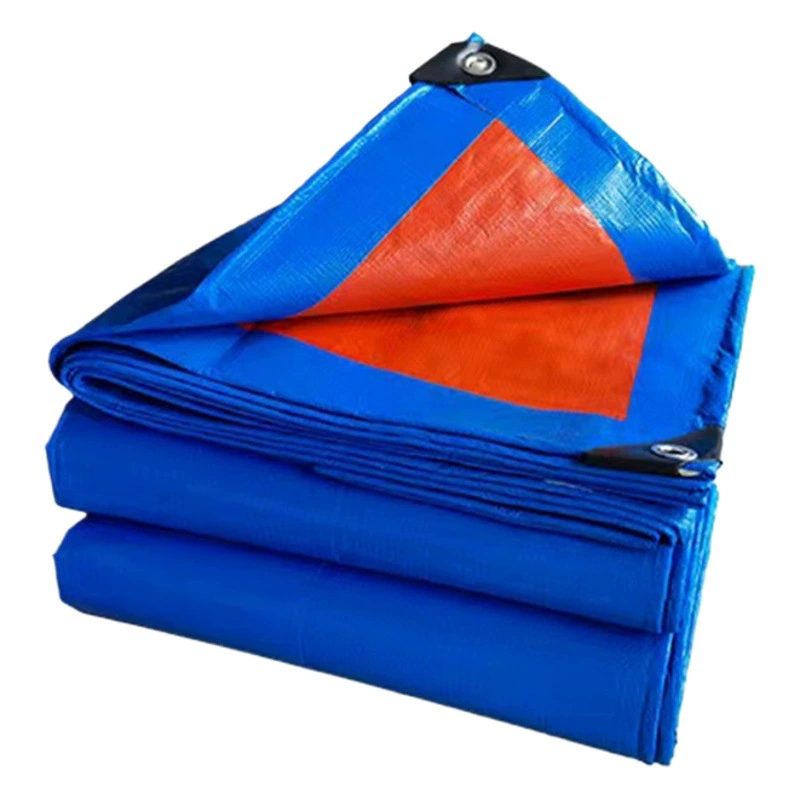 [Sheng Pin] Оптовая пластиковый брезент утолщенный Водонепроницаемый брезент pe180 синяя оранжевая ткань солнцезащитный козырек уличная Непромокаемая ткань