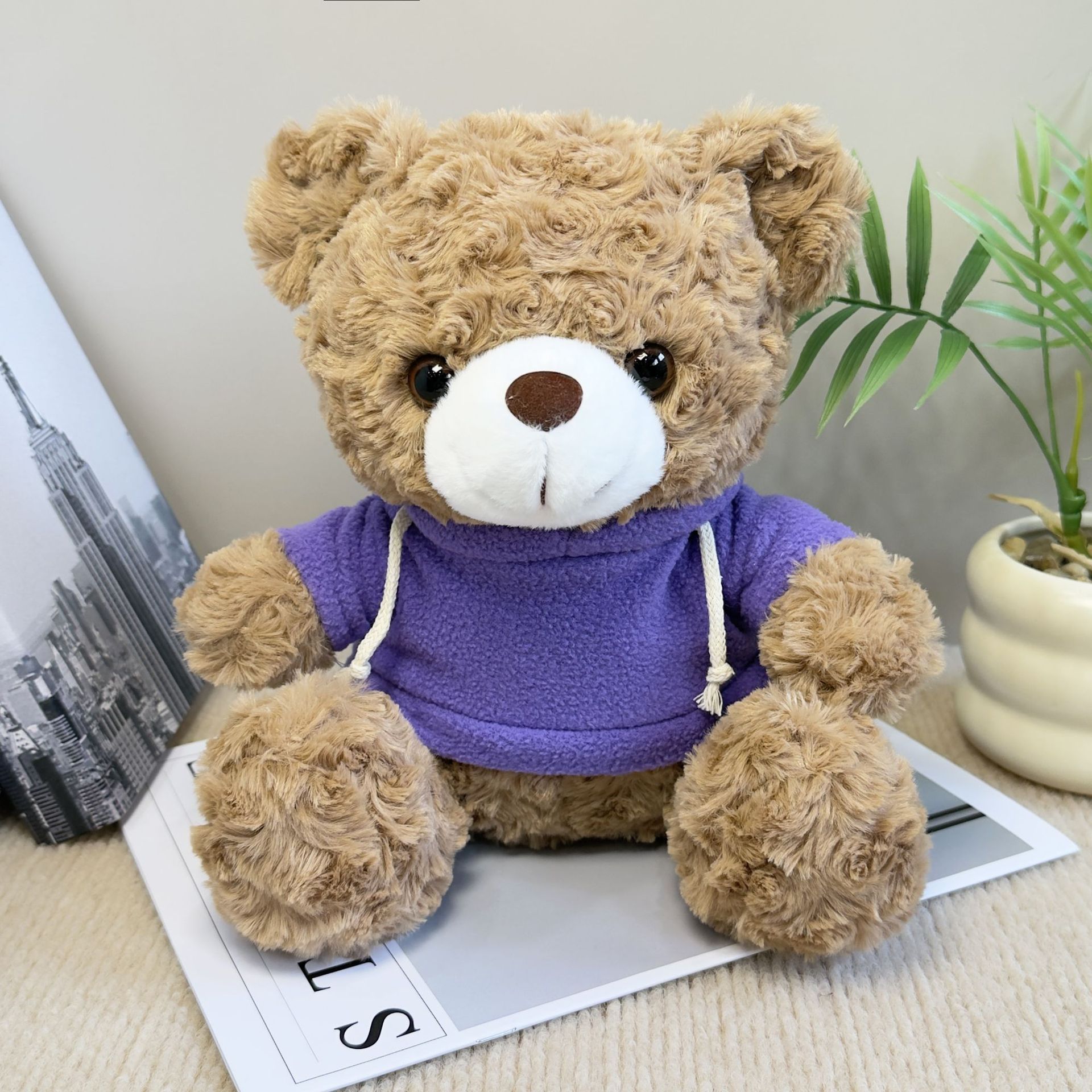Osos de peluche abrazar osos muñecas muñecas agarrar muñecas regalo para niños impresión LOGO regalo juguetes de peluche