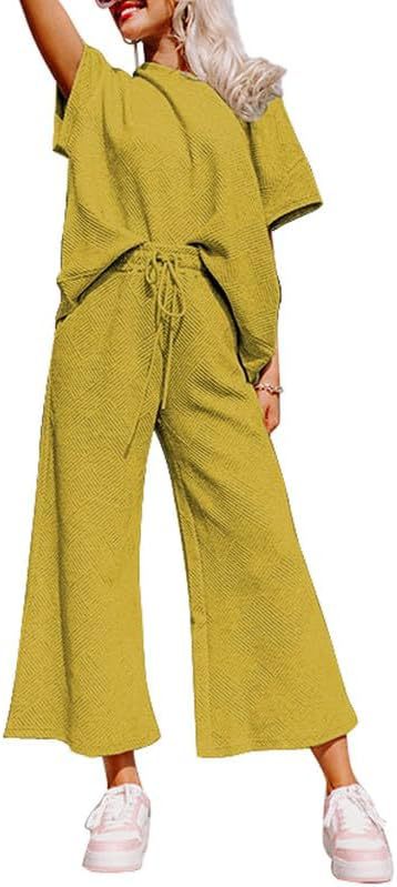 Casual Women's Simple Style Solid Color Polyester Pants Sets Pants Sets display picture 43