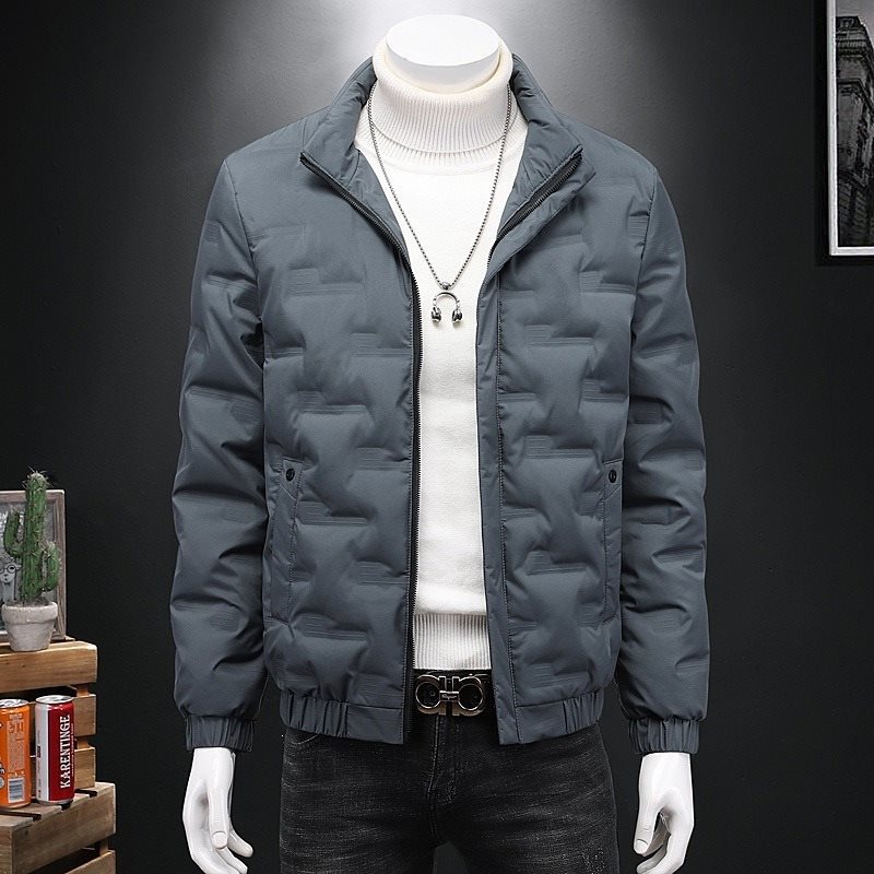 精品百搭轻薄羽绒服男士短款秋冬季新款白鸭绒潮休闲外套男青年