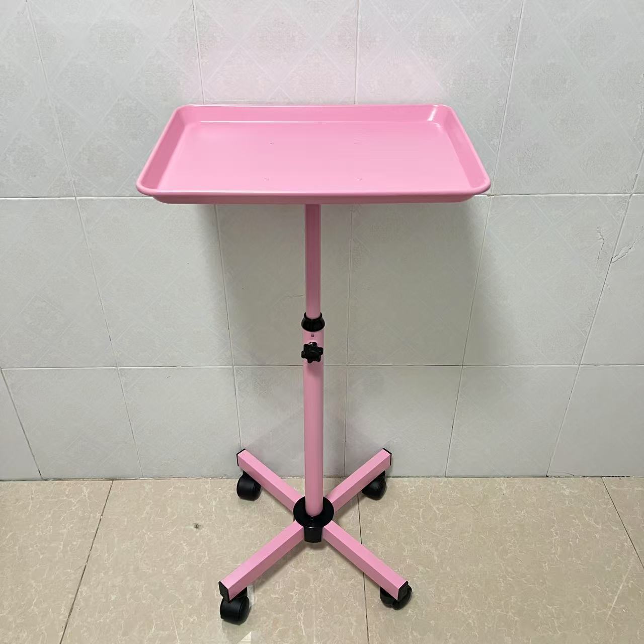 A1-핑크 철제 삼각대 카트