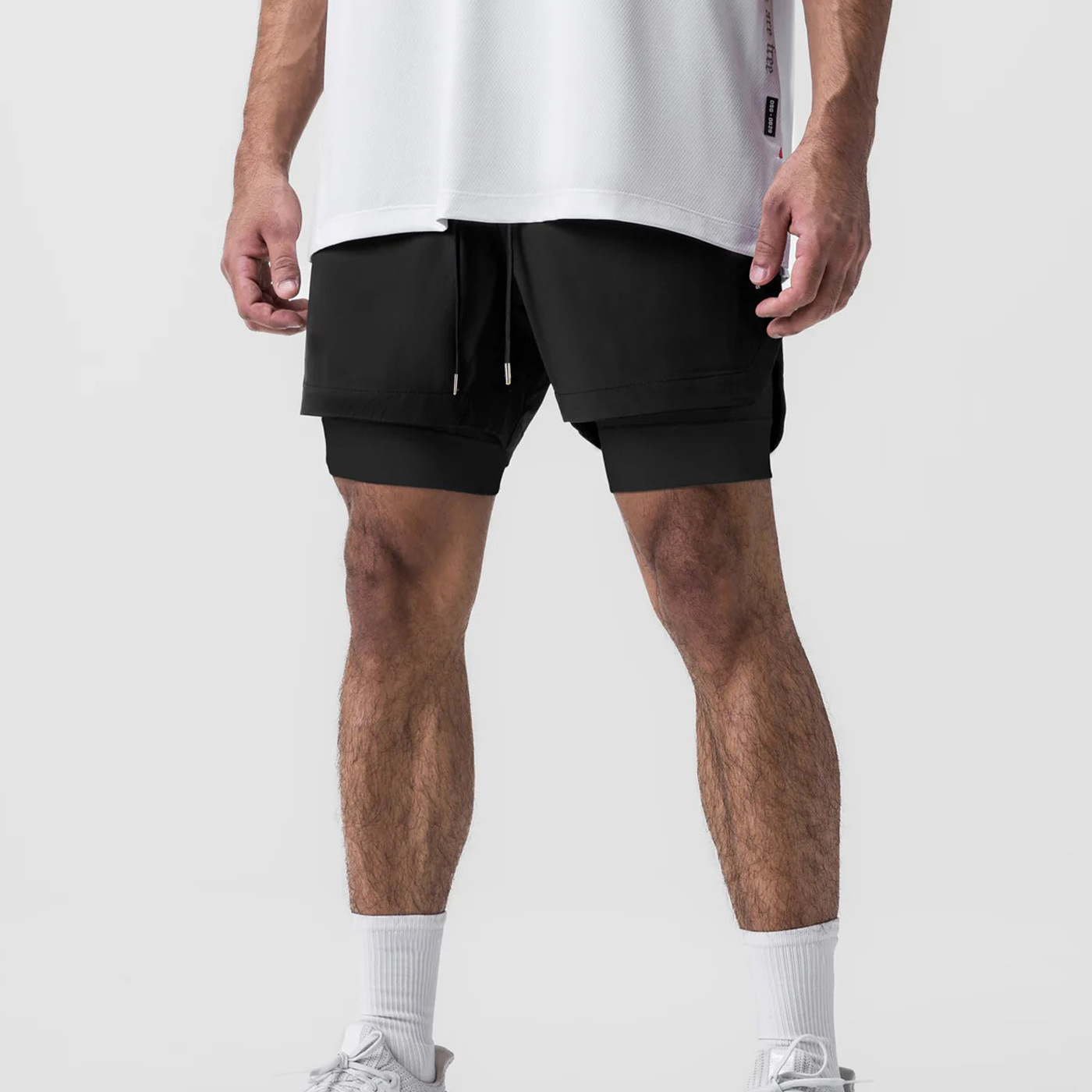 Men's Performance Training Shorts Lightweight Running Sport Shorts_voghion.com