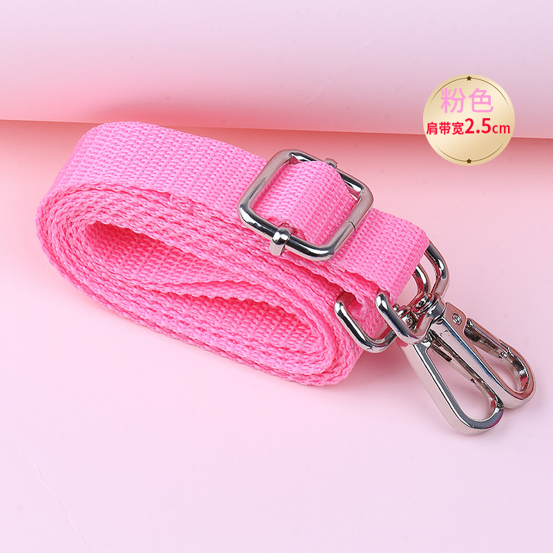 Pink (silver buckle)