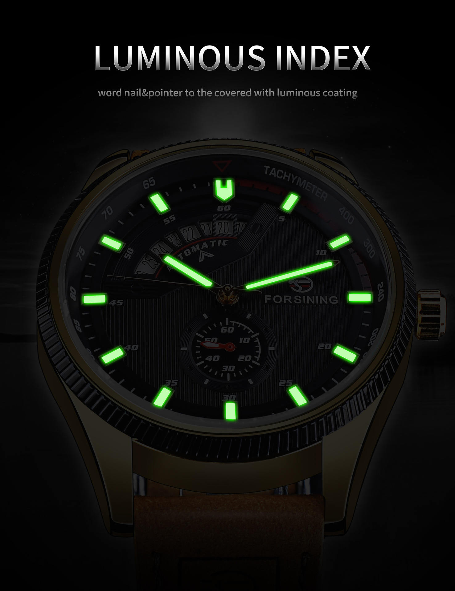 Men's Automatic Mechanical Watch With Skeleton Racing Dial Style_voghion.com