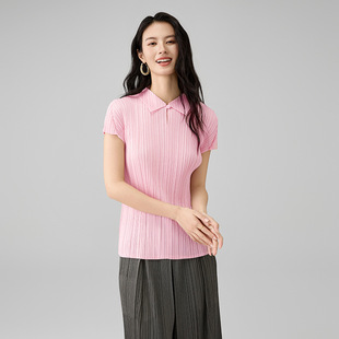 2025�ļ��߼����n���p�g��ɫ����T���ް�polo���I���|ͨ������Ů