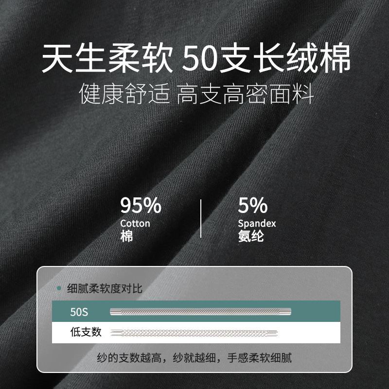 Pantalones interiores de algodón para hombres, grafeno antibacteriano, fondo de algodón para hombres, pantalones de quilt para hombres jóvenes, transpirables sin marcas