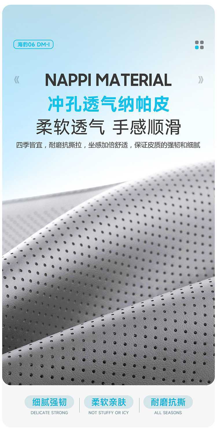 Specifically designed for 25/26 model BYD Seal 06DMI/EV, full-cover car seat cushion and seat cover