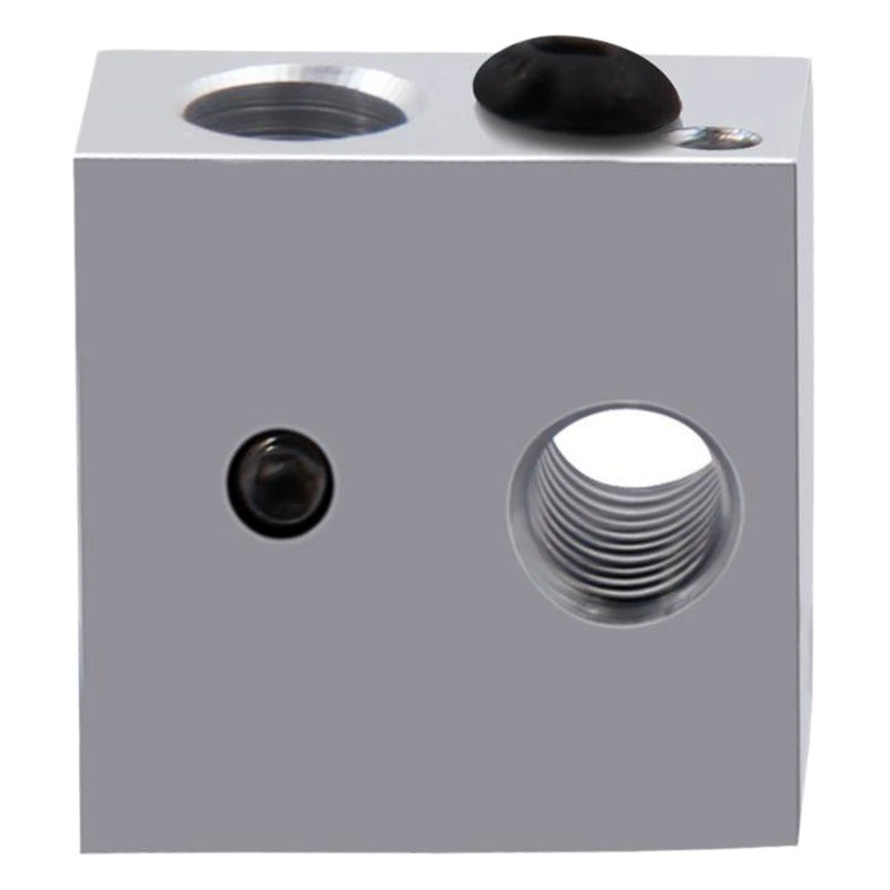 Kai Pang аксессуары для 3D-принтеров нагревательный блок Makerbot MK7 MK8 печатающая головка нагревательный алюминиевый блок