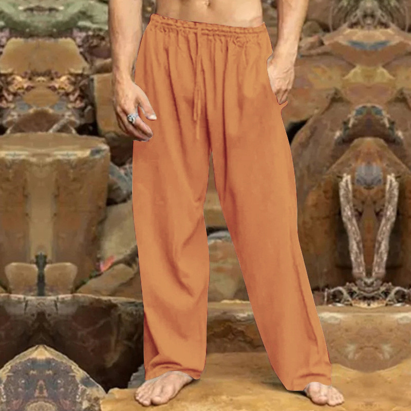 2023 Amazon Comercio exterior AliExpress otoño europeo y americano de los hombres hip hop transpirable más tamaño suelta Pantalones deportivos ocasionales