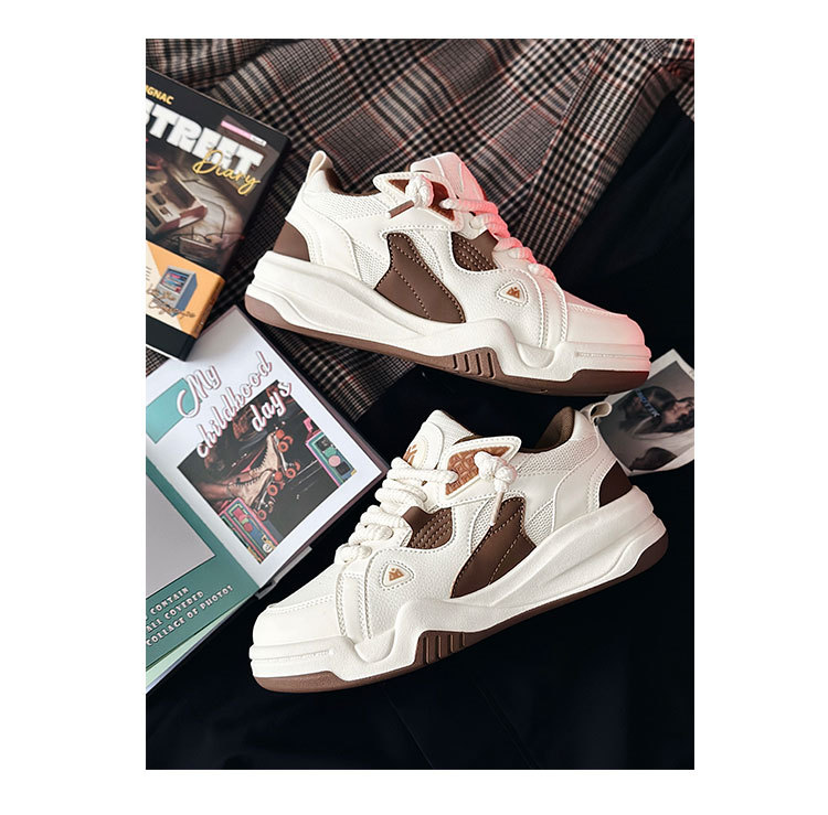 Sorte samurai skateboarding sko casual daddy sneakers_voghion.com