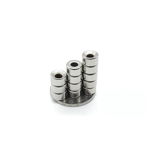 圆形沉孔强磁14x3/4/5mm钕铁硼打孔强磁 机械五金磁钢 门吸磁铁