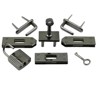 Bag hardware accessories eight-piece set Kelly bag hardware lock zinc alloy bag front decorative eyelet lock