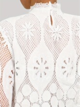 O 12001 Bohemian Lace Knit Top �U��ᘿ��� �羳�W�����R�d