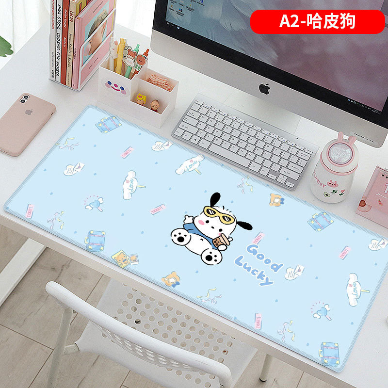 マウスパッドの巨大なアニメのかわいい動物のキーボードパッドを大きくして、ロックを厚くします。|undefined