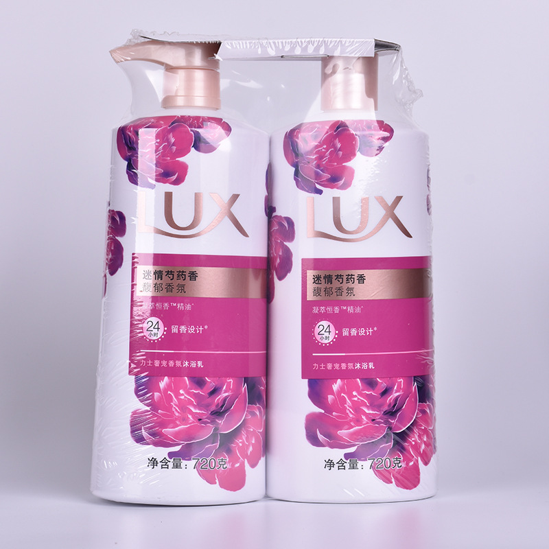 力士迷情芍药奢宠沐浴露720g+720g