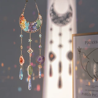 suncatcher for window水晶太阳捕手光影风铃棱镜球阳光捕捉挂件