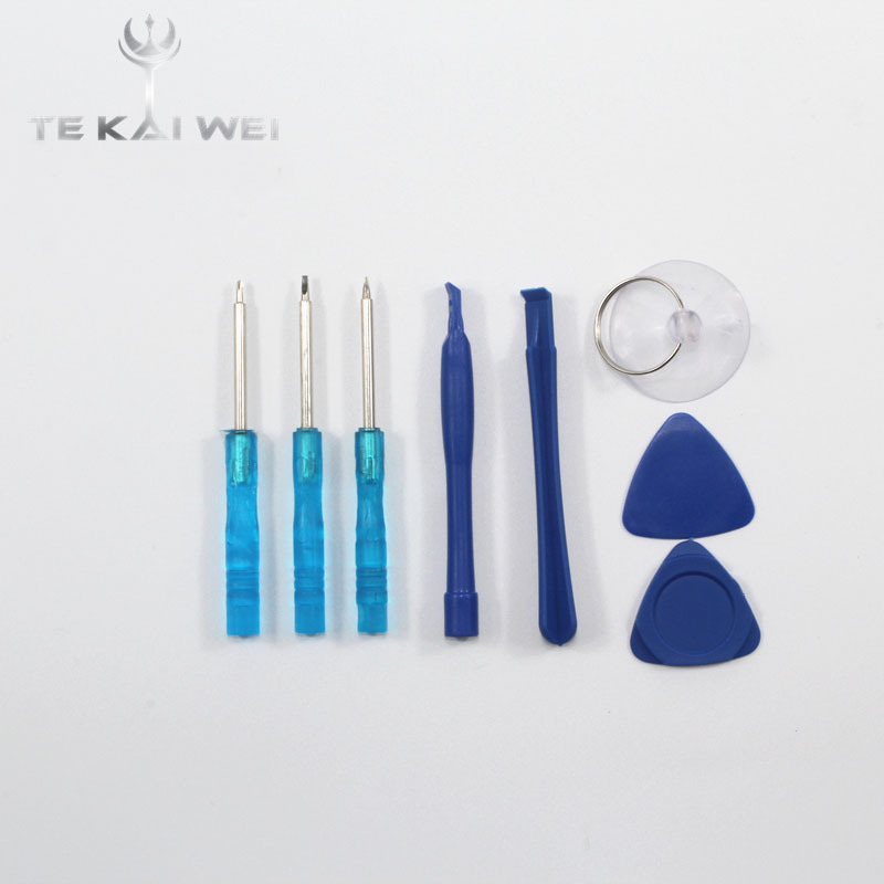 蓝色螺丝刀苹果拆机电讯组合套装iPhone5 6 7 8 9拆机工具8件套