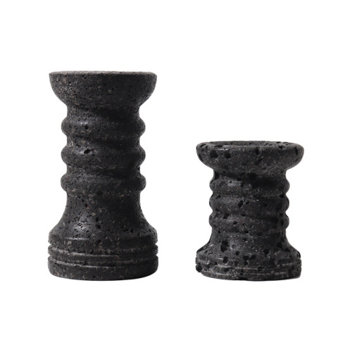 Light luxury home hotel B&B TV cabinet entrance table decoration candle holder Nordic natural marble candle holder