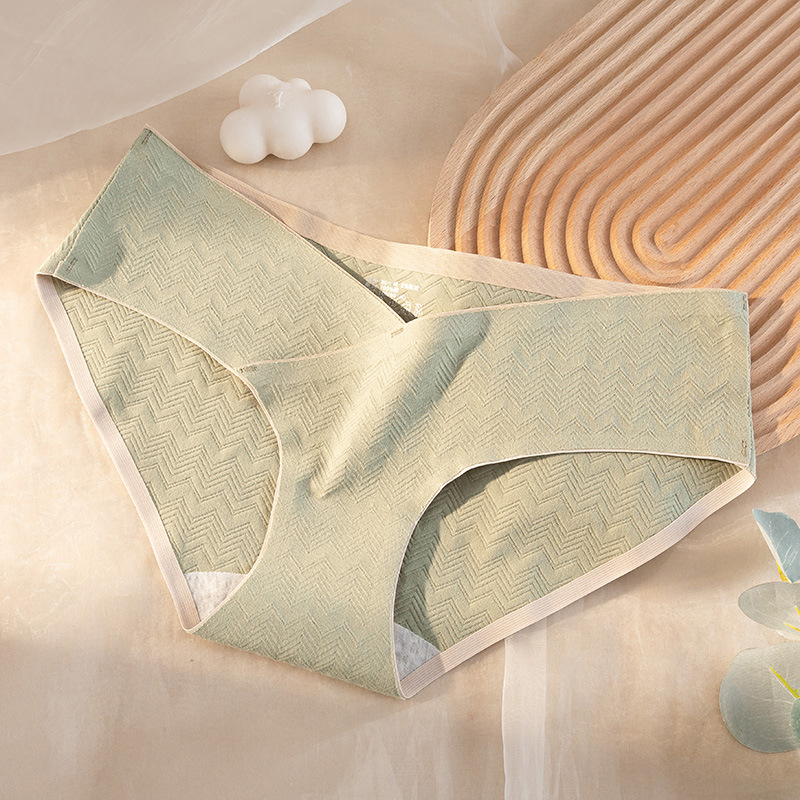 Ropa interior de mujer embarazada Algodón puro Ropa interior sin costuras de algodón de mujer embarazada Embarazo temprano, medio y tardío Soporte de vientre Ropa interior de cintura baja para mujeres