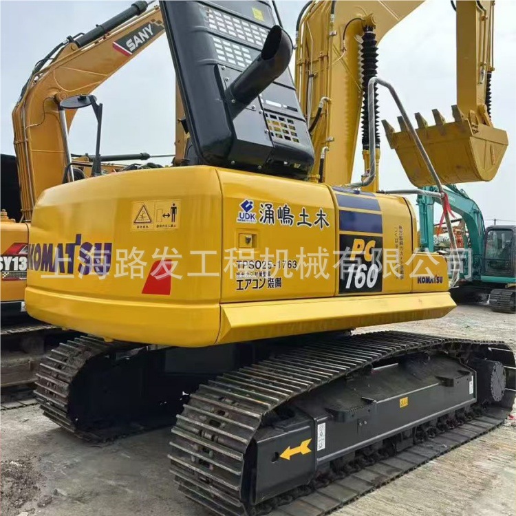 Venta Komatsu PC160LC - -8 excavadora de segunda mano camión de movimiento de tierra puro envío gratuito