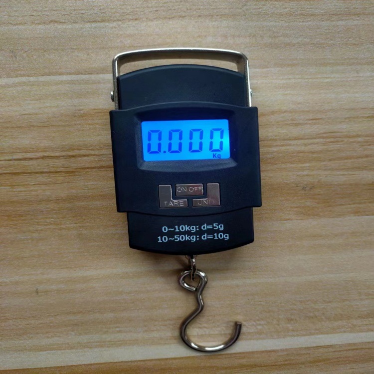 2023 A08 báscula electrónica 50 kg báscula de equipaje báscula de entrega báscula portátil