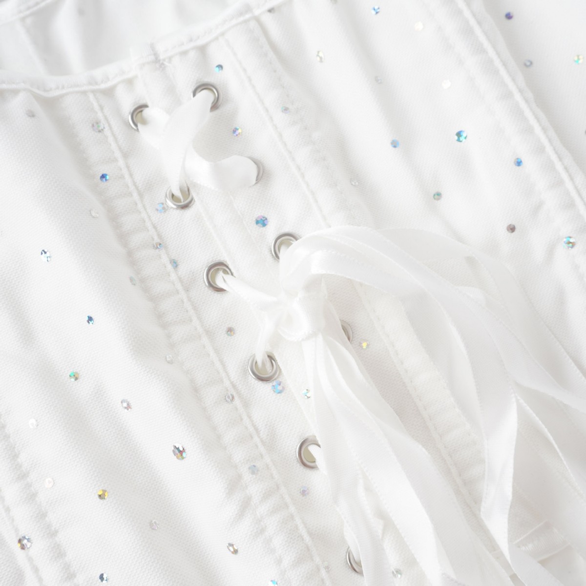 Maestro blanco gorgeoso corset de sequillas delgado galía modelado chaqueta de plástico puede ser mayorista transfronterizo temu