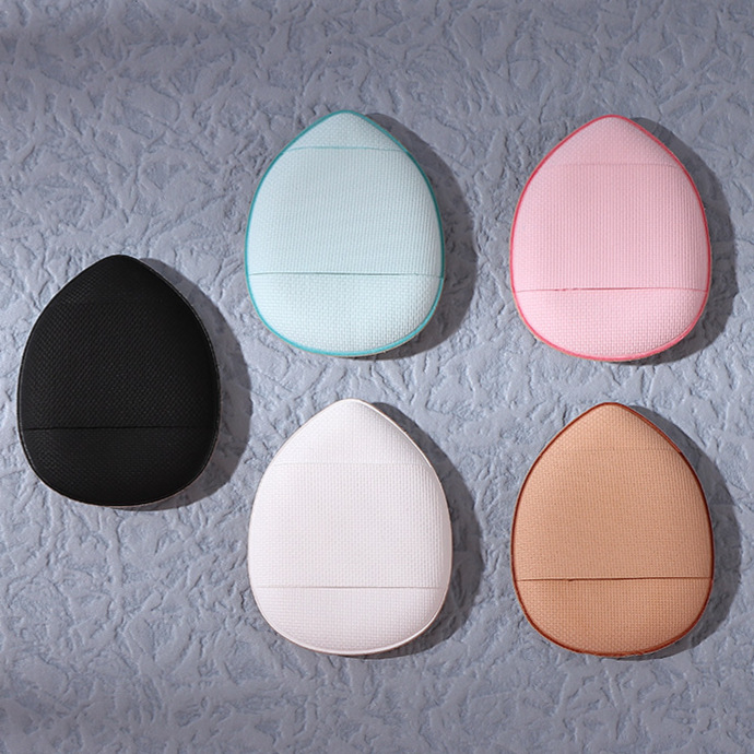 Cojín de tamaño de pulgar para fijar el maquillaje en las puntas de los dedos, disimulando parcialmente las imperfecciones, detalle de dedos en forma de pantuflas pequeñas, herramienta de maquillaje para el maquillaje en las puntas de los dedos.