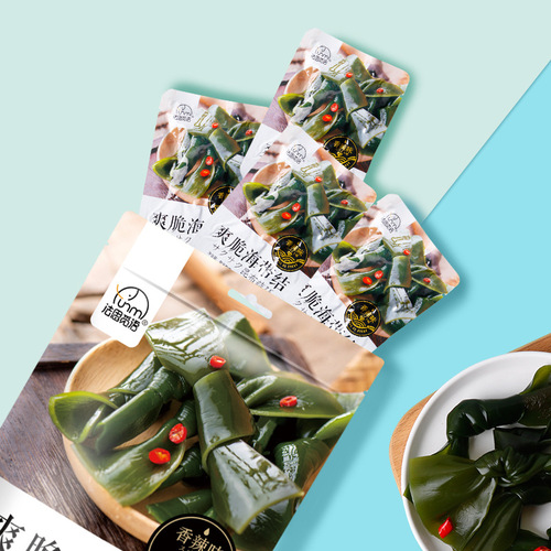 Fasimiyu kelp knot 150g ready-to-eat spicy snacks garlic snacks snack wakame bag