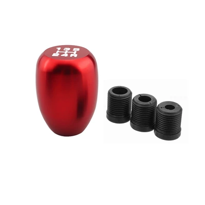 Other Automotive Interior Supplies gear manual aluminum alloy manual - new-semi-circular-metal-gear-head-red