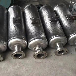 Safety valve pipe steam exhaust muffler equipment Stainless steel drum safety valve muffler