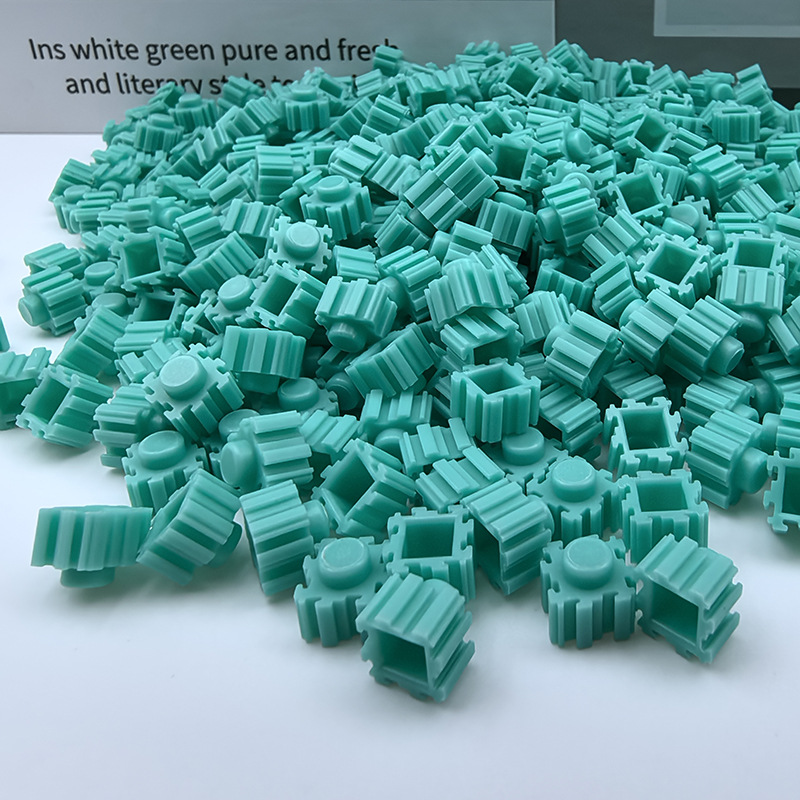 LEGO-kompatible 8mm kleine Teilchen Schüttgut Bausteine Großhandel Kinder Bastelzubehör Bildungs-Puzzlespielzeug