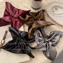 高级感方巾大肠发圈女高弹力扎头发绳复古美拉德头绳2024新款发饰