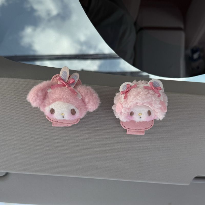Glasses Car Storage Melody Sunglasses Piano Sunglasses Placed on Car Sun Visor Glasses Clip Magnetic Clip