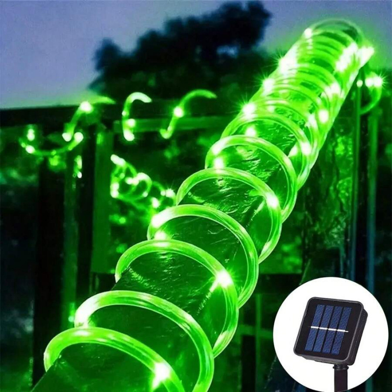 String Light 50 100 200 LED Tube Rope String Lights With8
