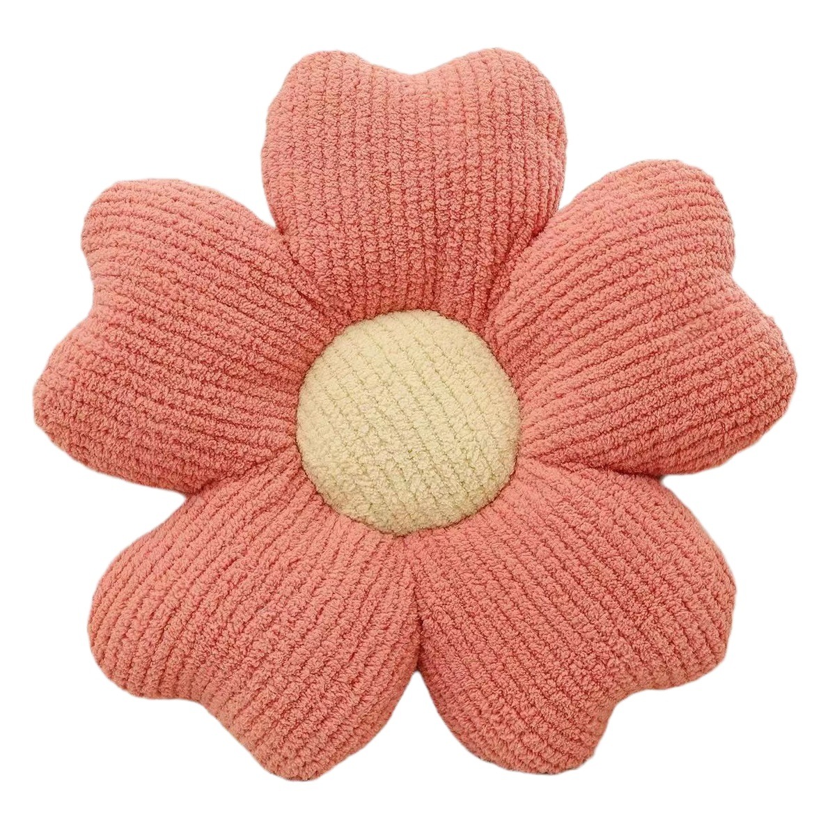 Cojín decorativo de cinco pétalos con forma de macaron para sofá, cojín decorativo para silla, venta al por mayor para comercio exterior.