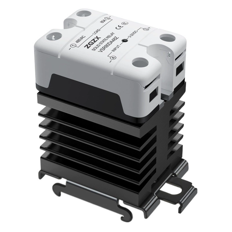 Твердотельное реле однофазное 40A60ASSR, управляемое постоянным током, для однофазного переменного тока, контроллер